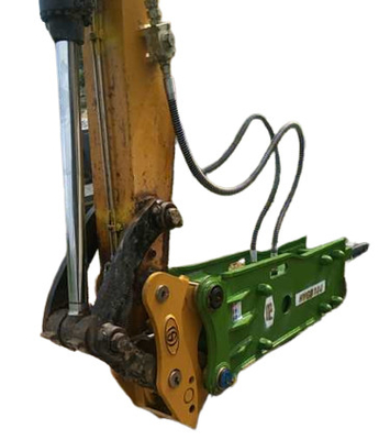 Kotak Excavator Palu Pemutus Hidraulik Senyap